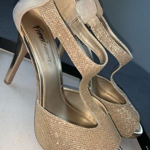 Gold heels